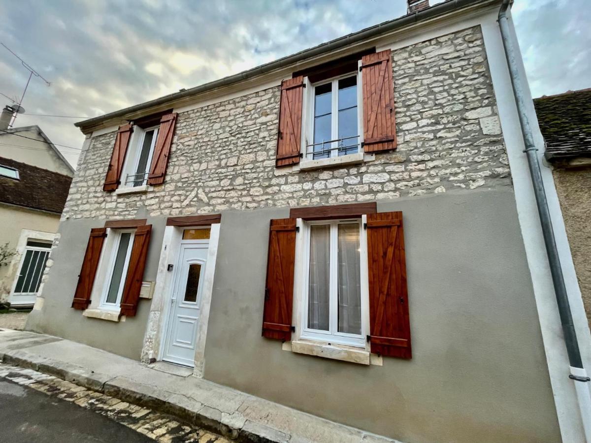 Ferienwohnung Les Deux L Du Vignoble Chablis Exterior foto